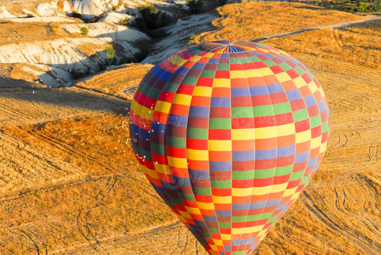 Hot air balloons over Cappadocia, Central Anatolia, Turkey 16197562