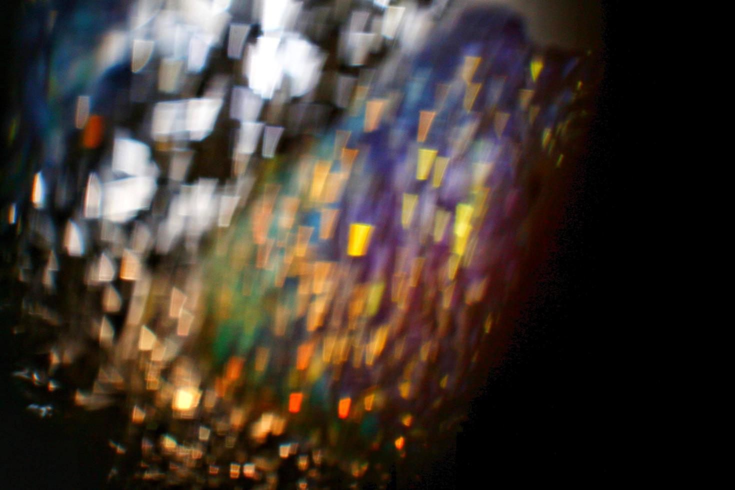 Colorful Bokeh Festive Lights In Karachi Pakistan 2022 photo
