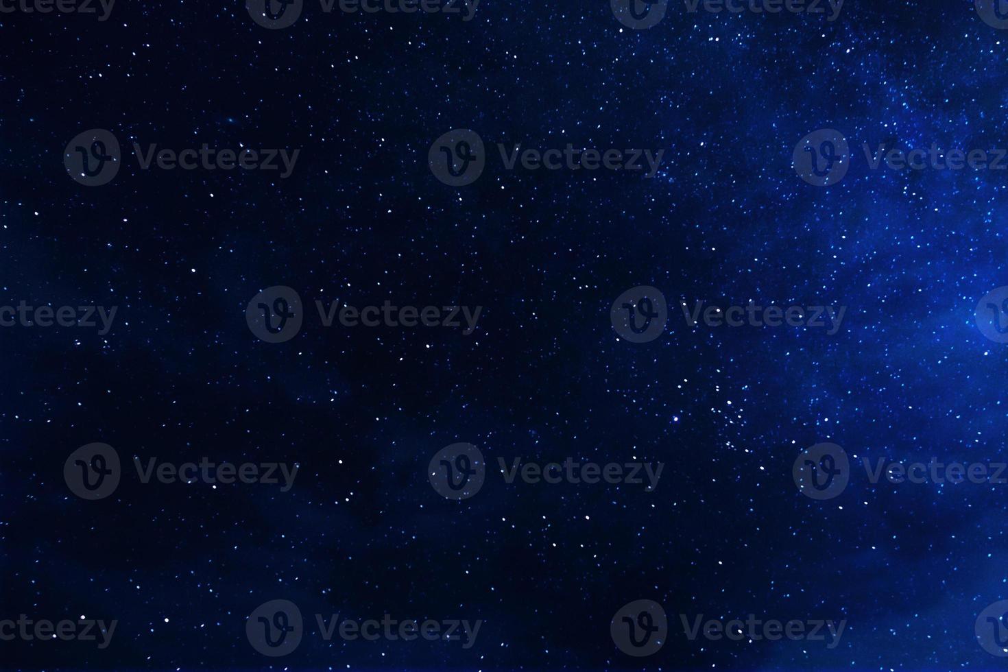 Beautiful night sky with a stars photo