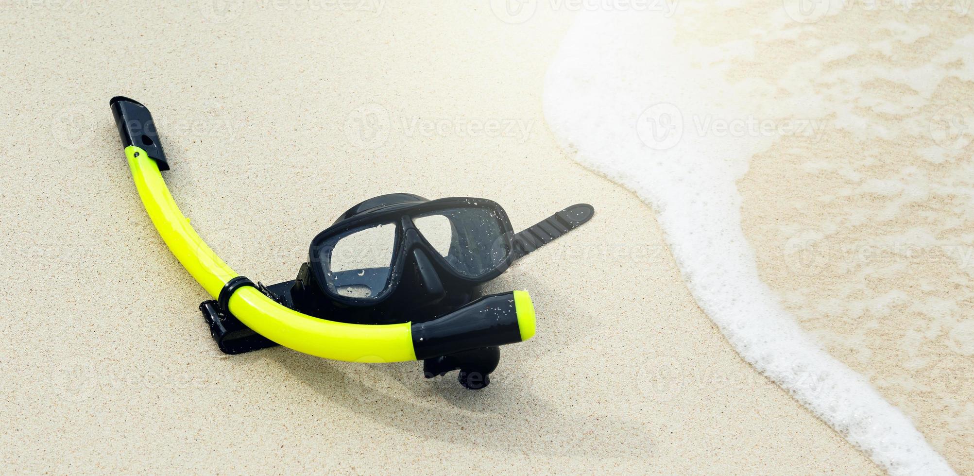 Mask for snorkeling photo