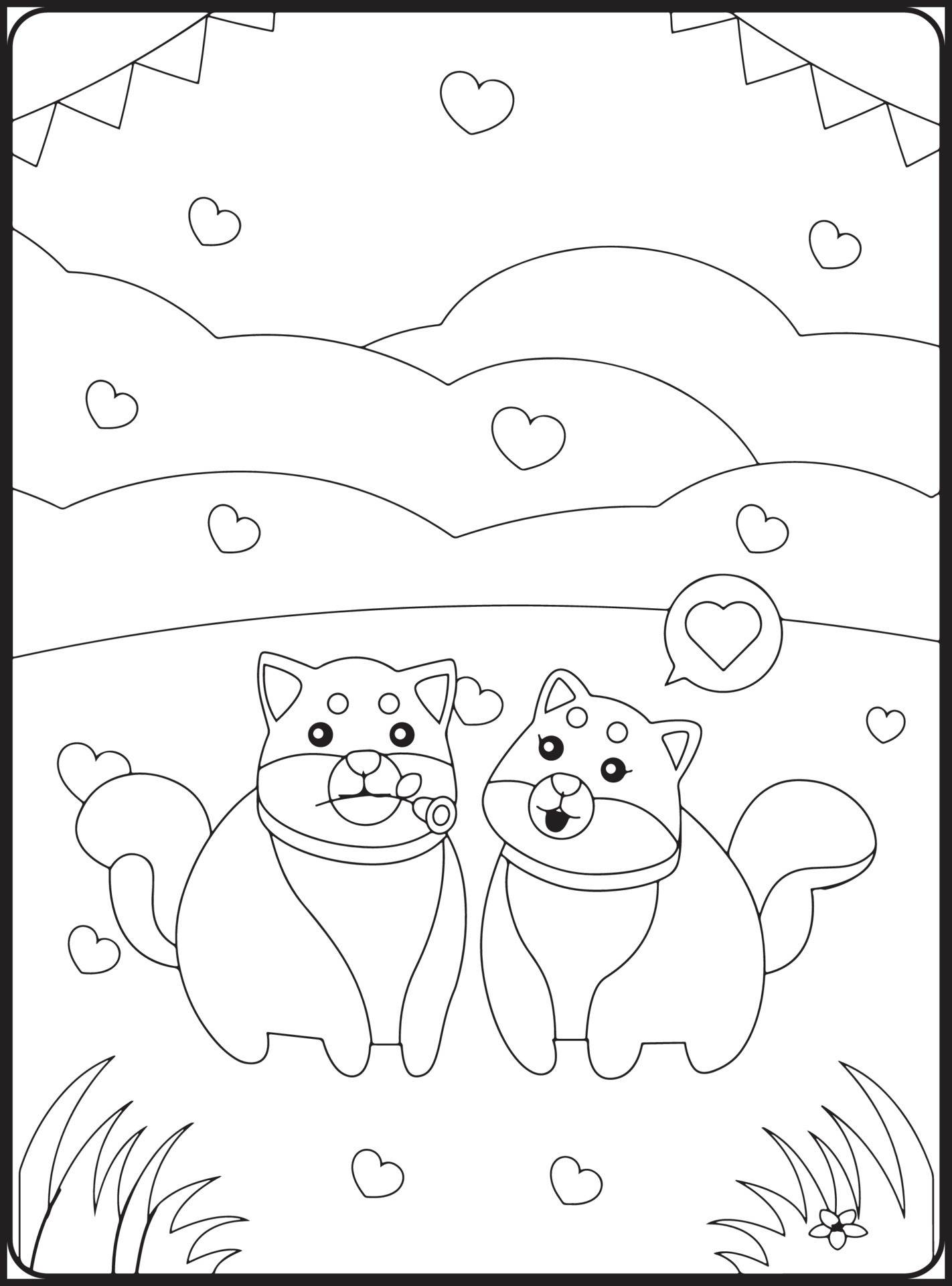 Valentine Day Coloring Pages 16200931