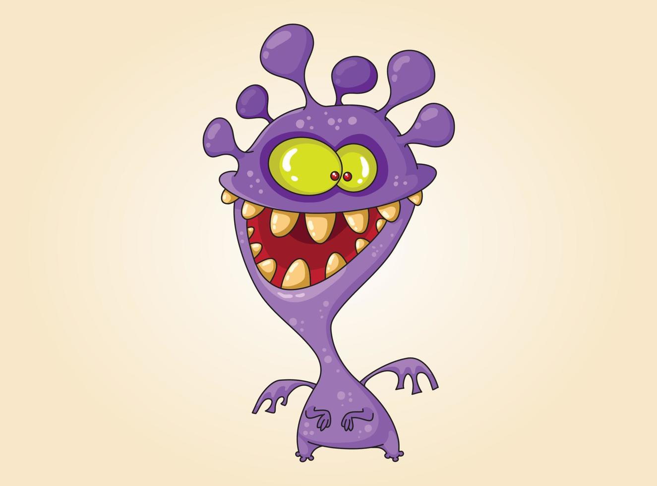 Cute Monsters Clip Art vector