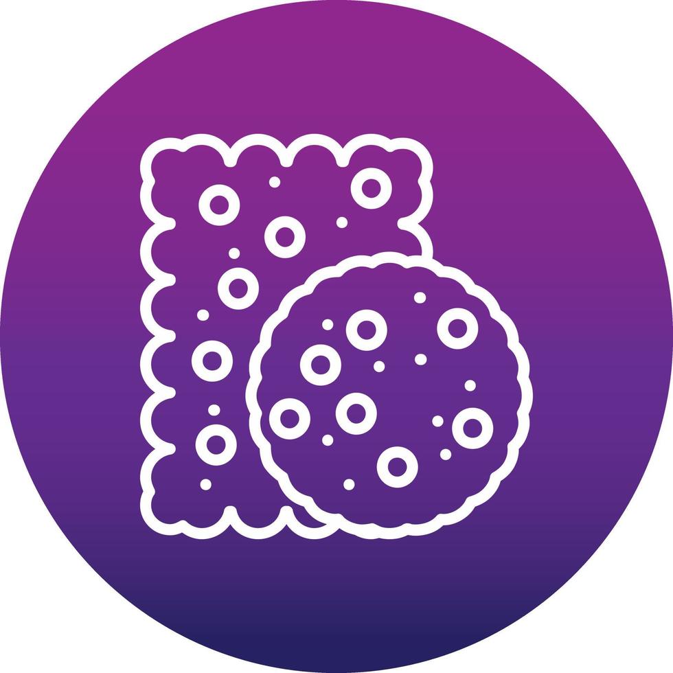 Biscuit Vector Icon