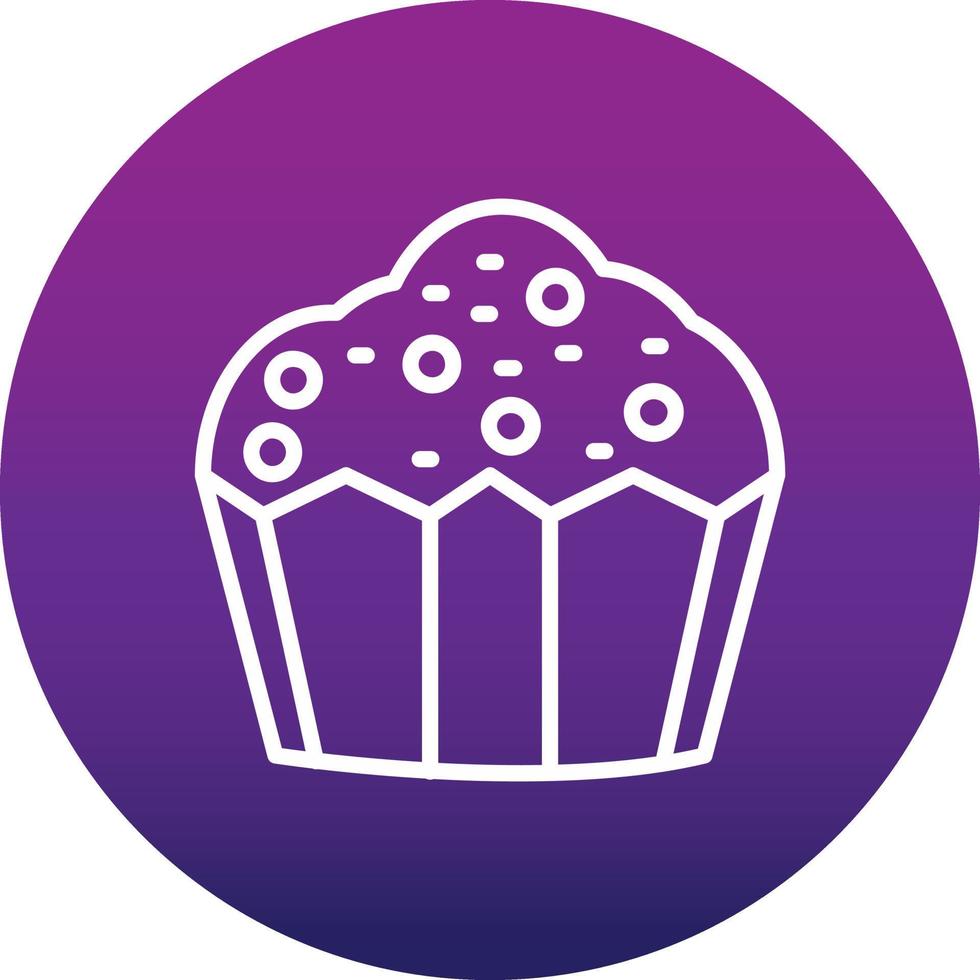 Cupcake Vector Icon