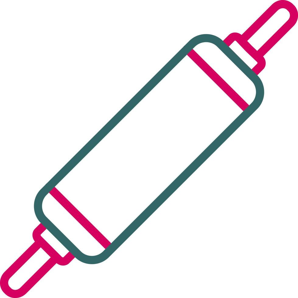 Rolling Pin Vector Icon