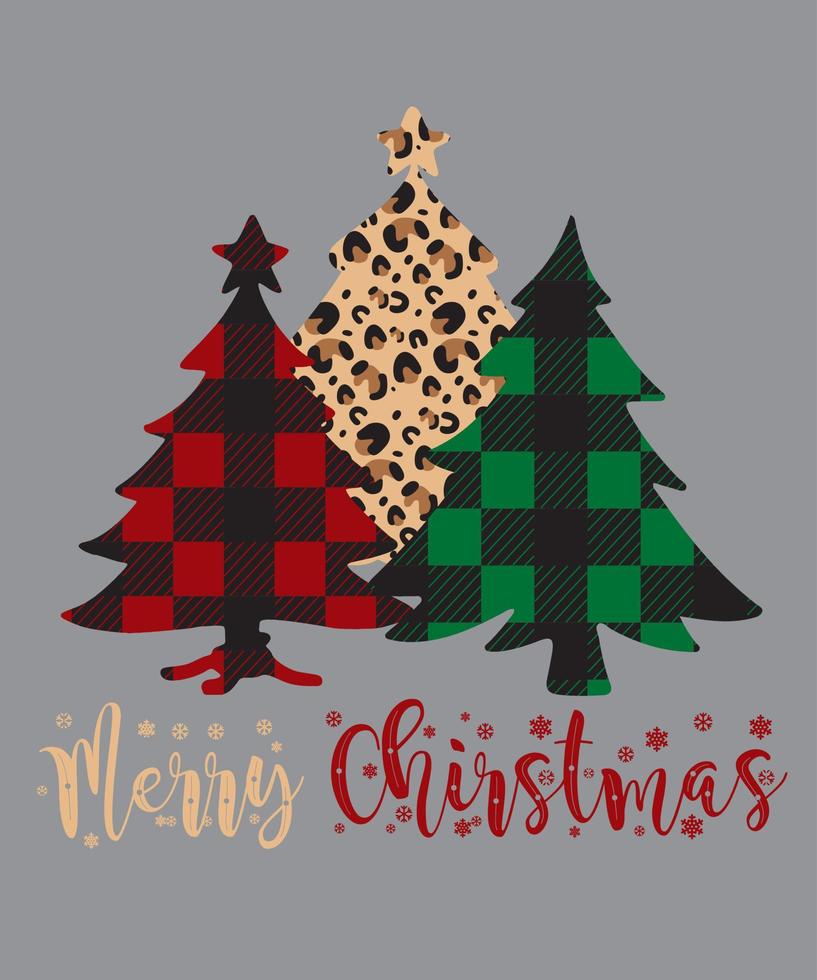 Merry Chirstmasn T-shirt Design vector