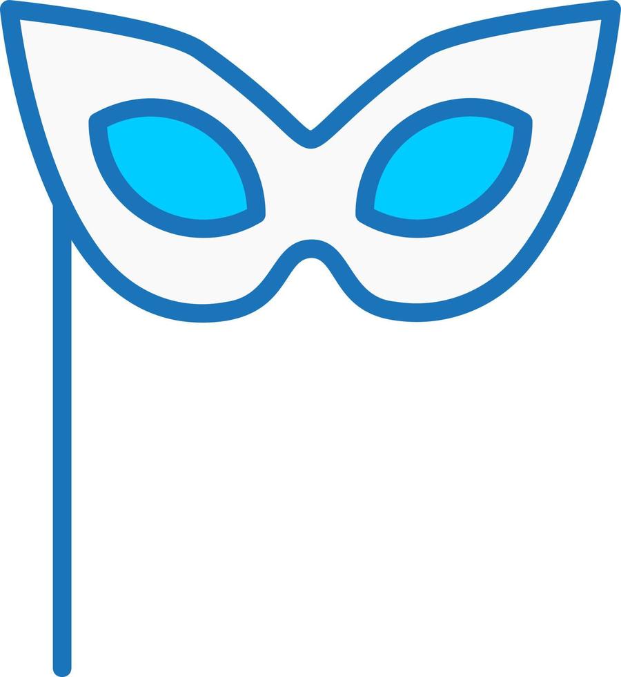 Birthday mask Vector Icon