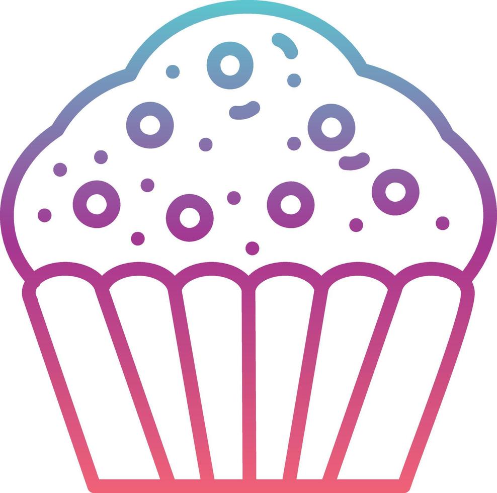 Cupcake Vector Icon