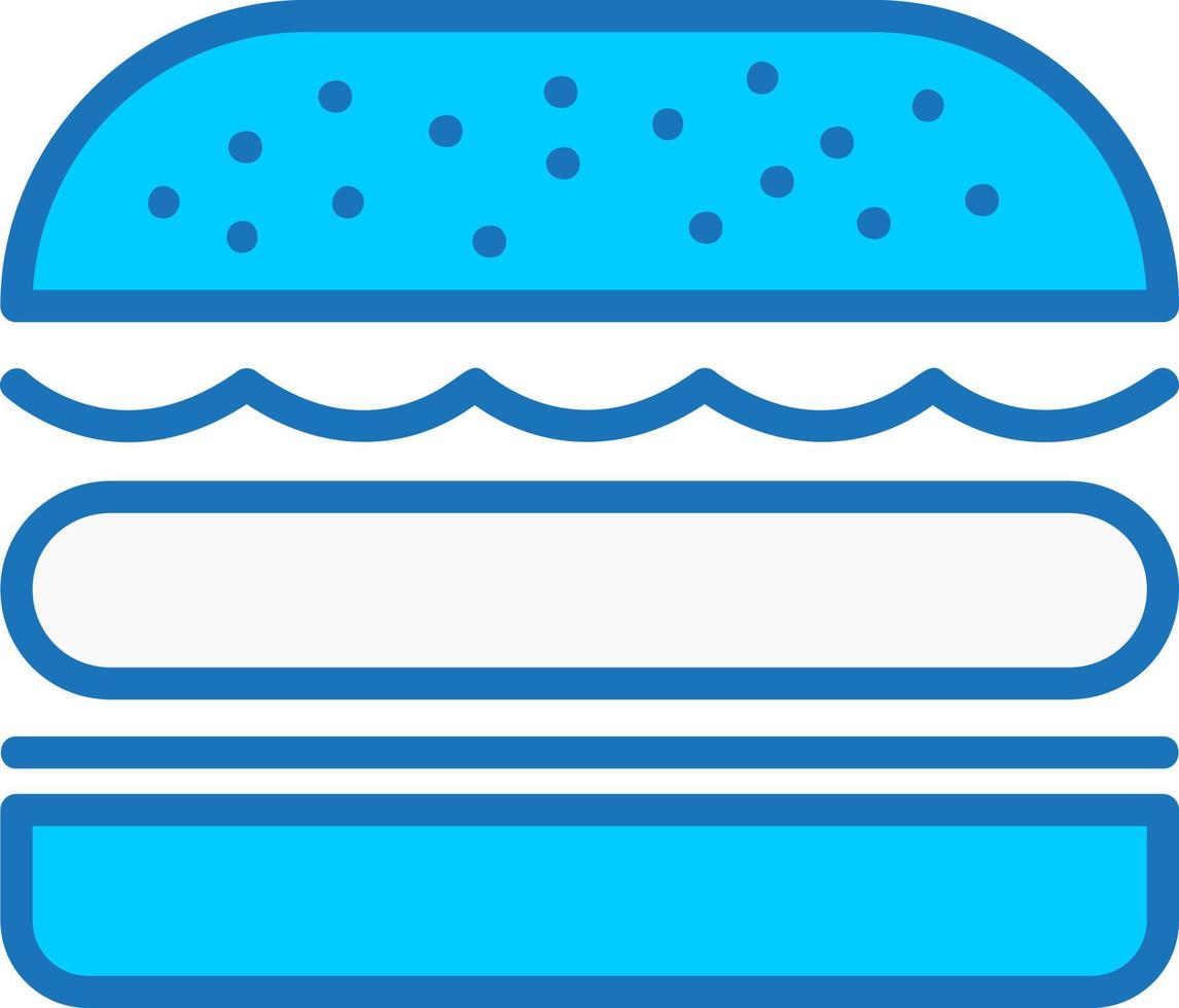 Hamburger Vector Icon