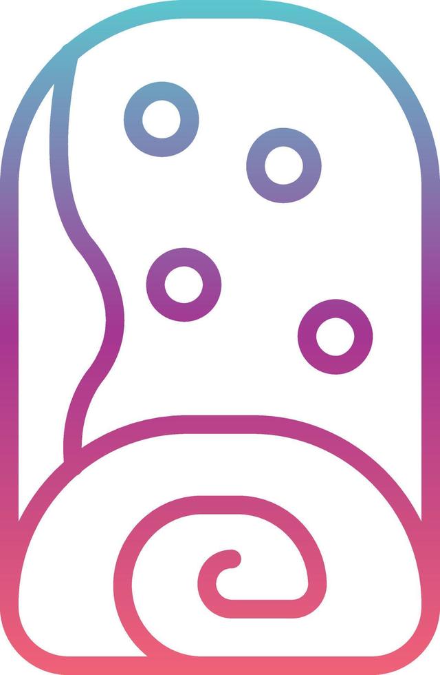 Cream Roll Vector Icon
