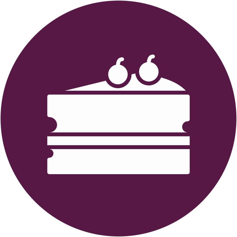Cheesecake Vector Icon
