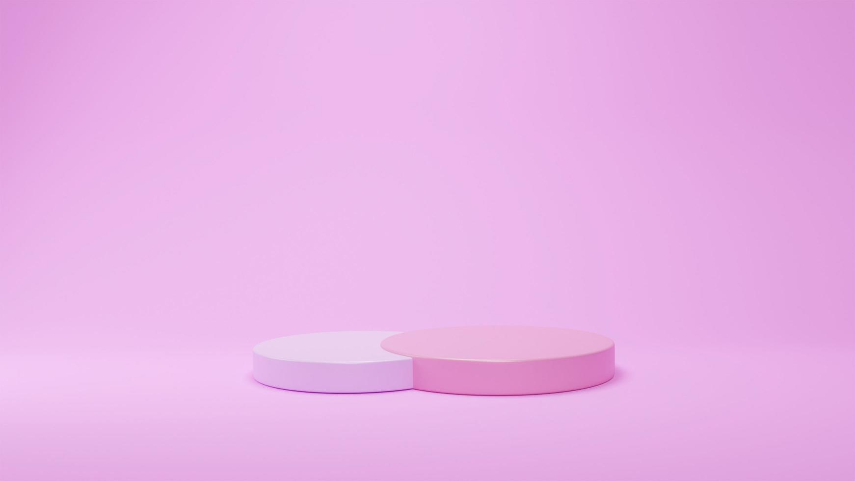 3d abstract scene background podium photo