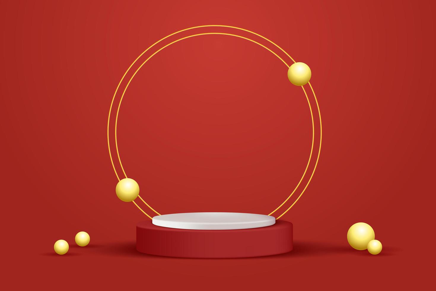 3d abstract scene background podium photo