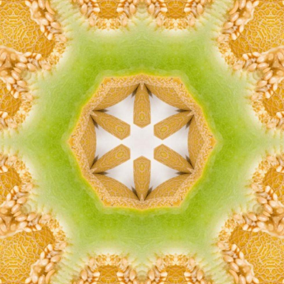 Shiny and Hypnotizing Colorful Kaleidoscope background photo