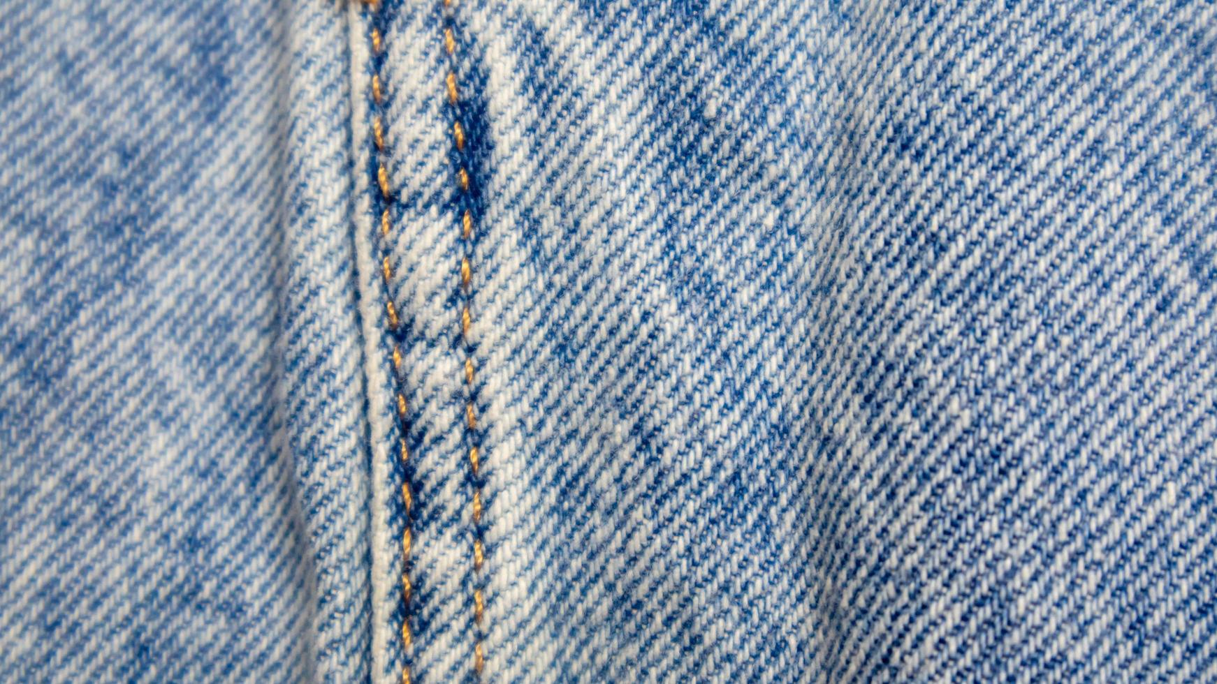 Blue jeans texture as a background photo