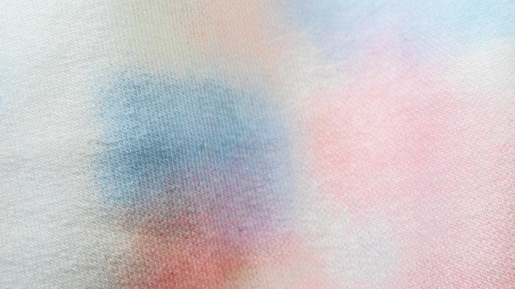 white cloth texture patterned red and blue as background photo
