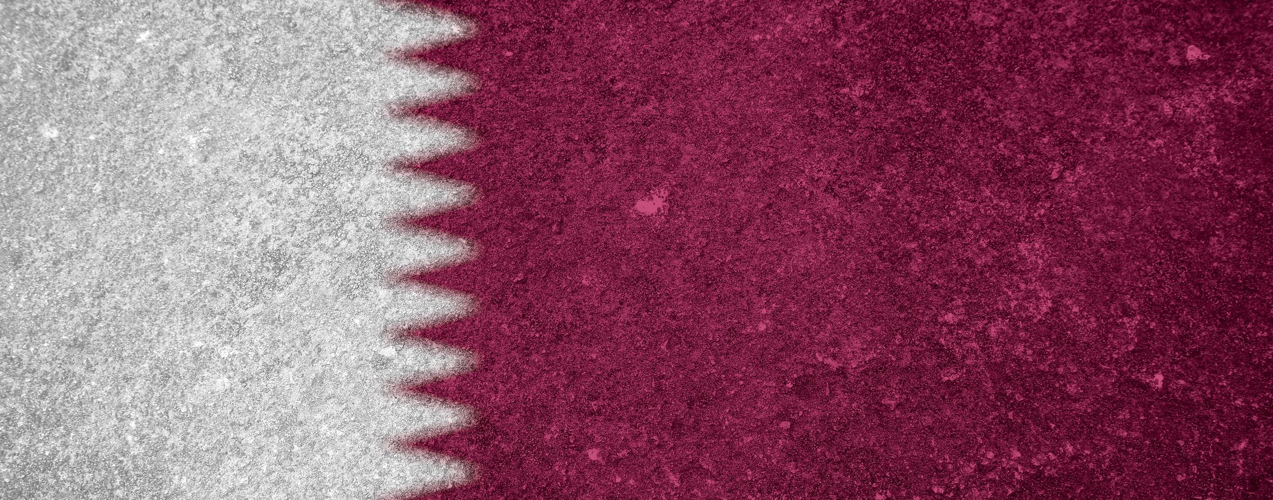 Qatar flag texture as a background photo