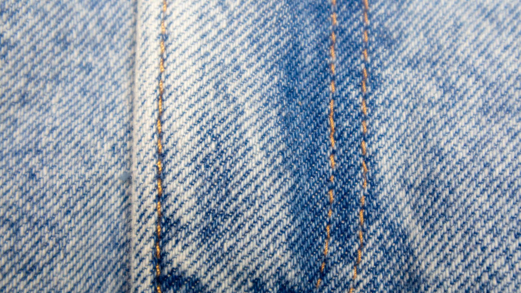 Blue jeans texture as a background photo