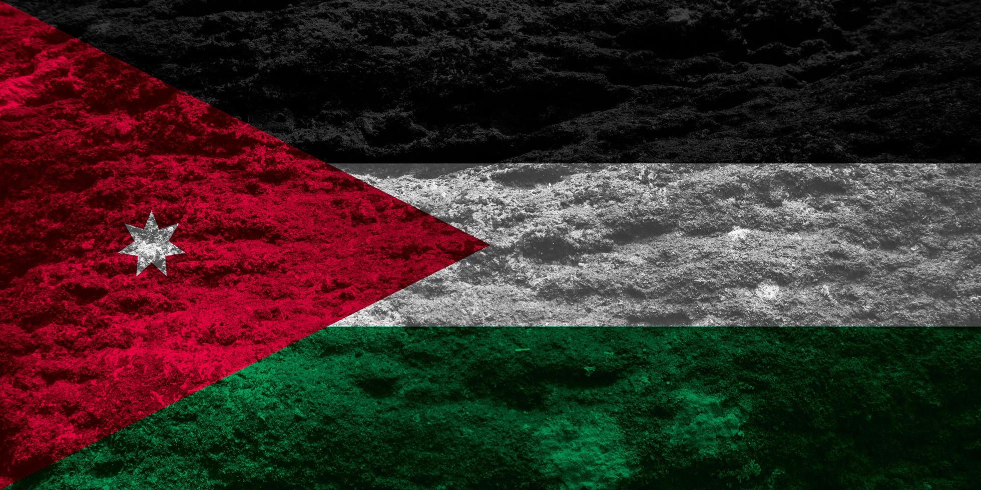 jordan flag texture as a background photo