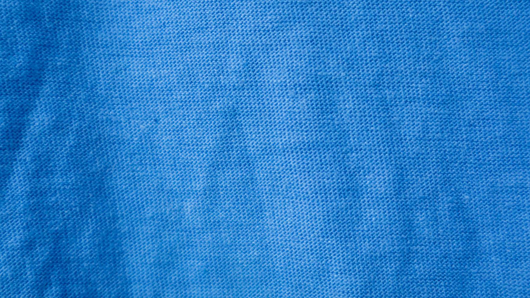 blue cloth texture as background photo