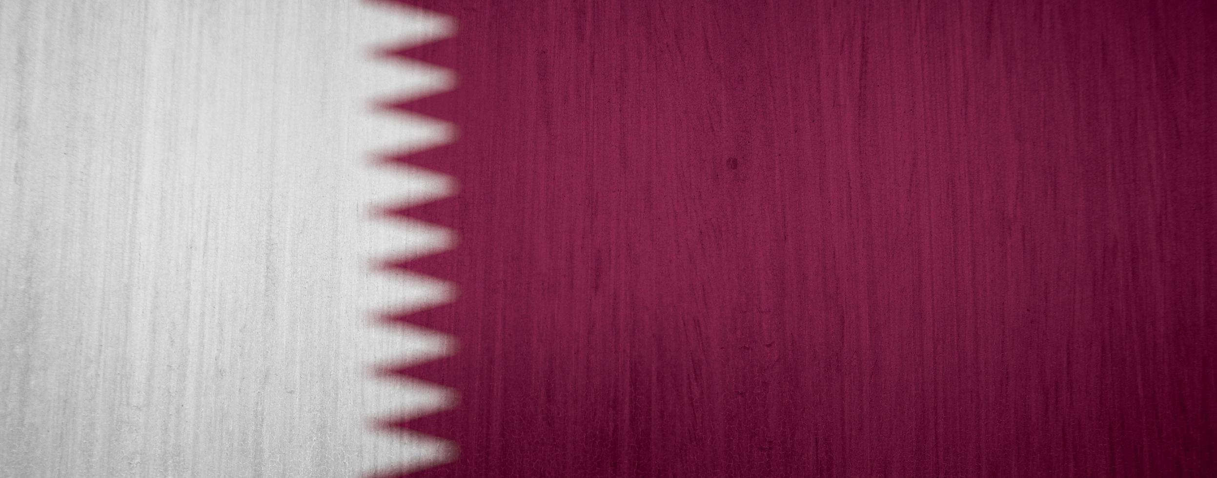 Qatar flag texture as a background photo