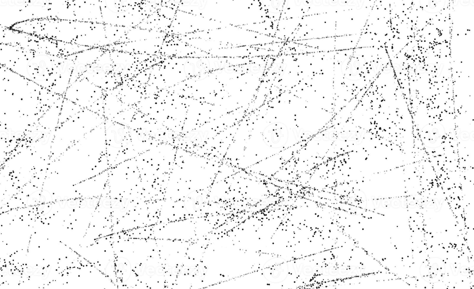 Grunge Black And White Urban. Dark Messy Dust Overlay Distress Background. Easy To Create Abstract Dotted, Scratched, Vintage Effect With Noise And Grain photo