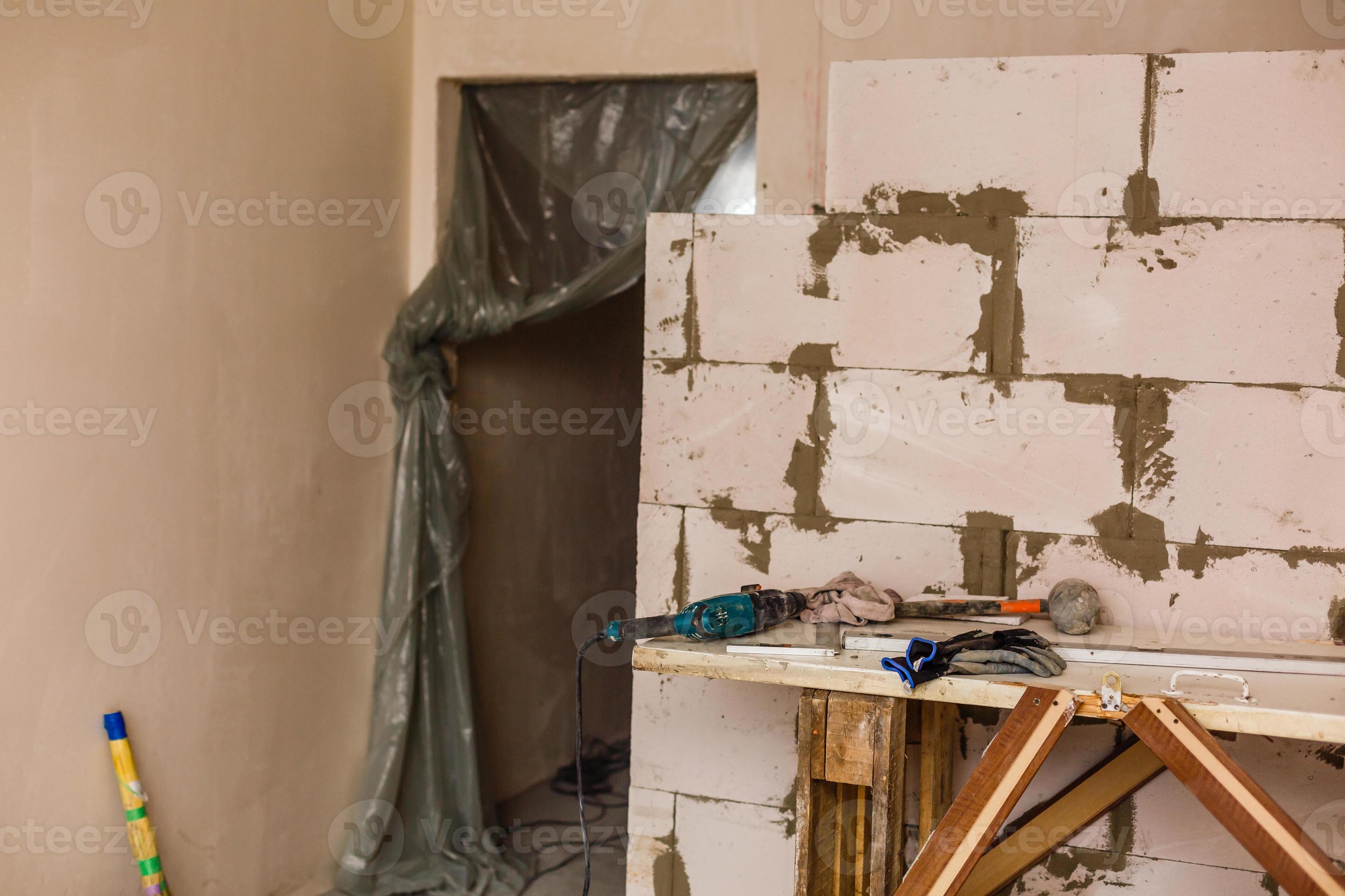 Apartment repair wall repair renovation house renovation home