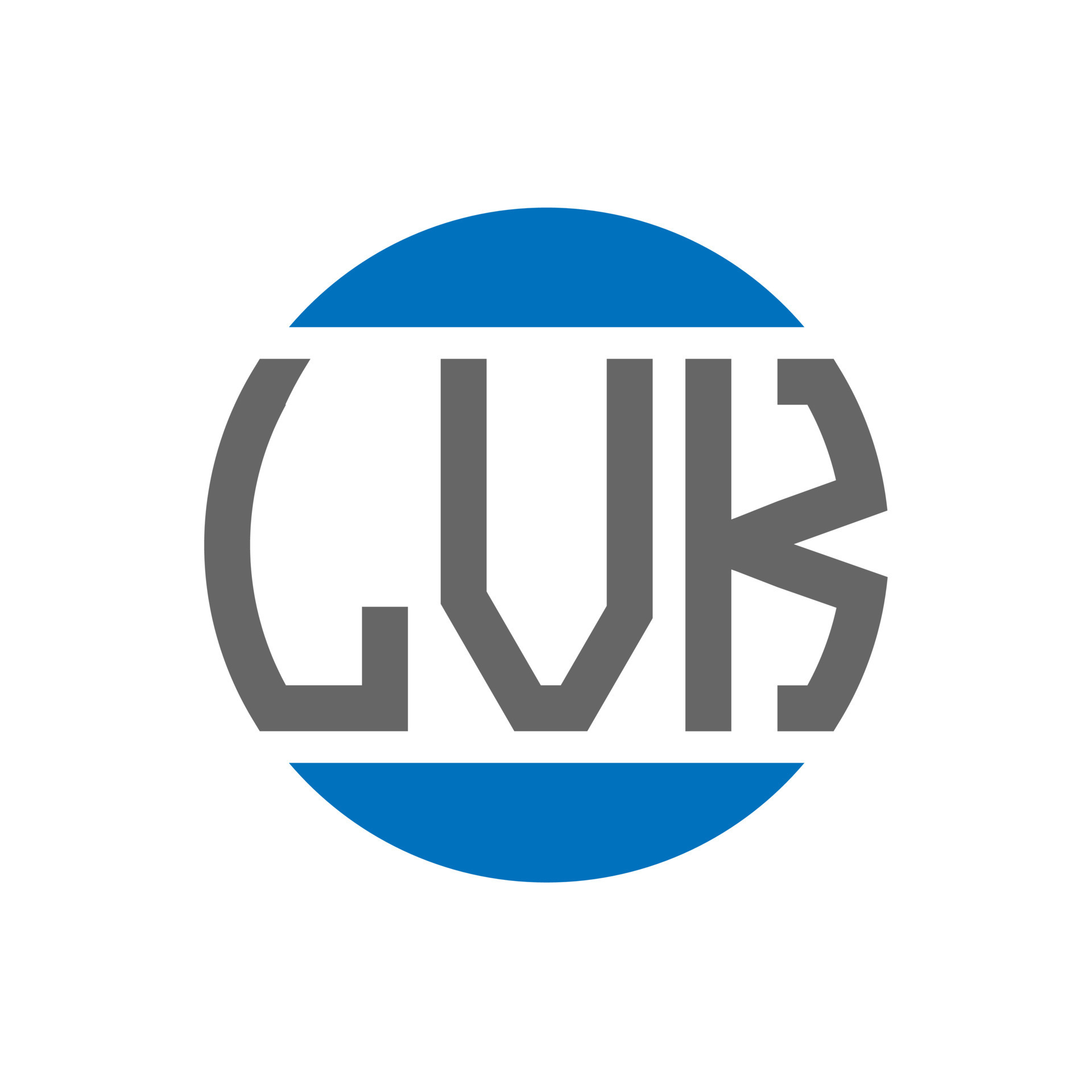 LVK letter logo design on white background. LVK creative initials ...
