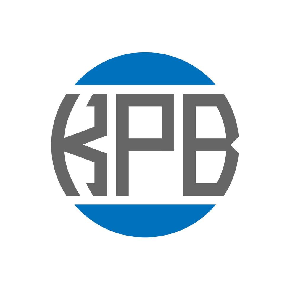 KPB letter logo design on white background. KPB creative initials ...