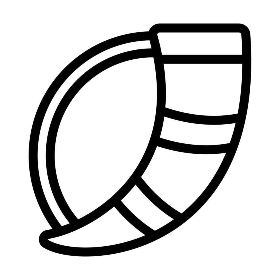 Drinking Horn Icon Design vector