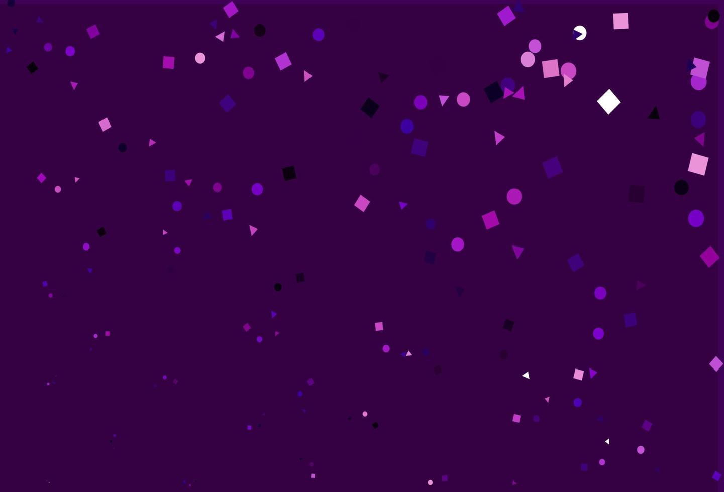 Light Purple vector backdrop with lines, circles, rhombus.