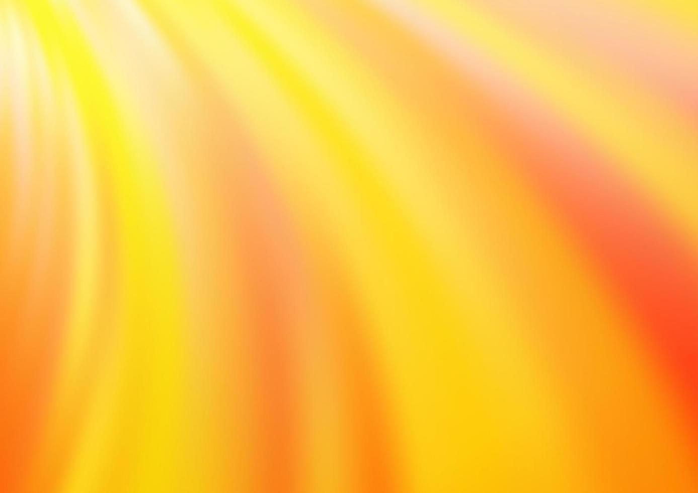 Light Yellow, Orange vector background with lava shapes.