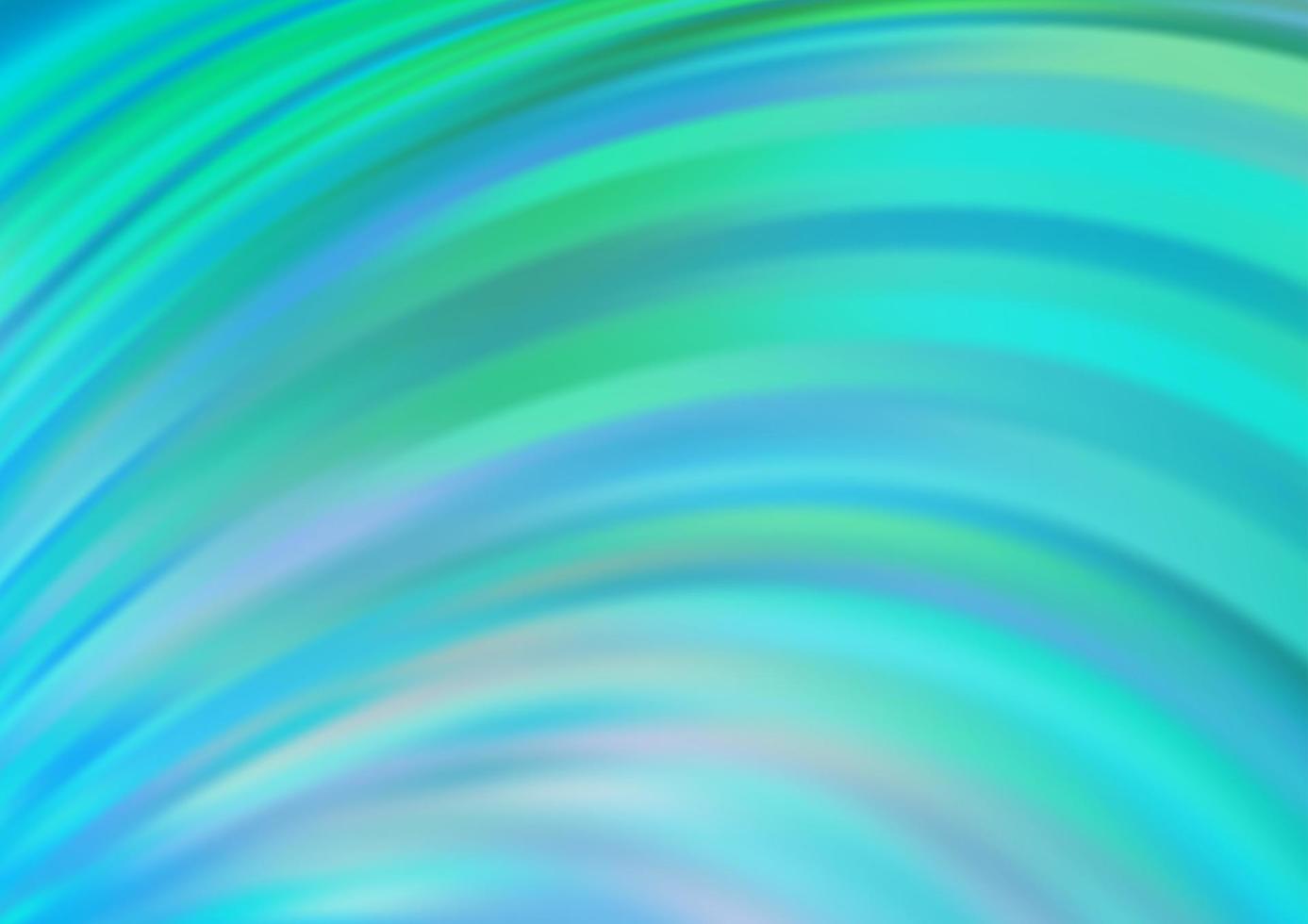 Light Blue, Green vector template with lines, ovals.