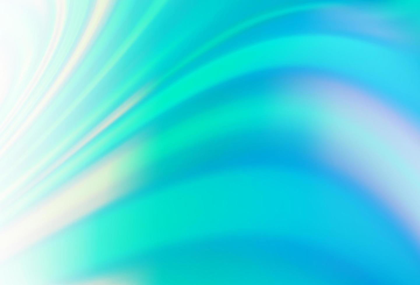 Light Blue, Green vector background with abstract lines.