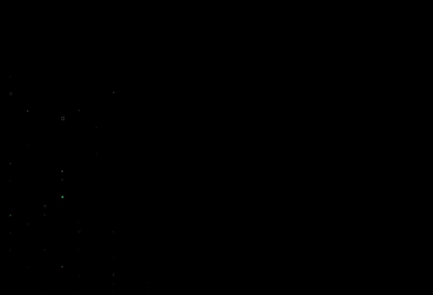 Dark Green vector backdrop with lines, rectangles.