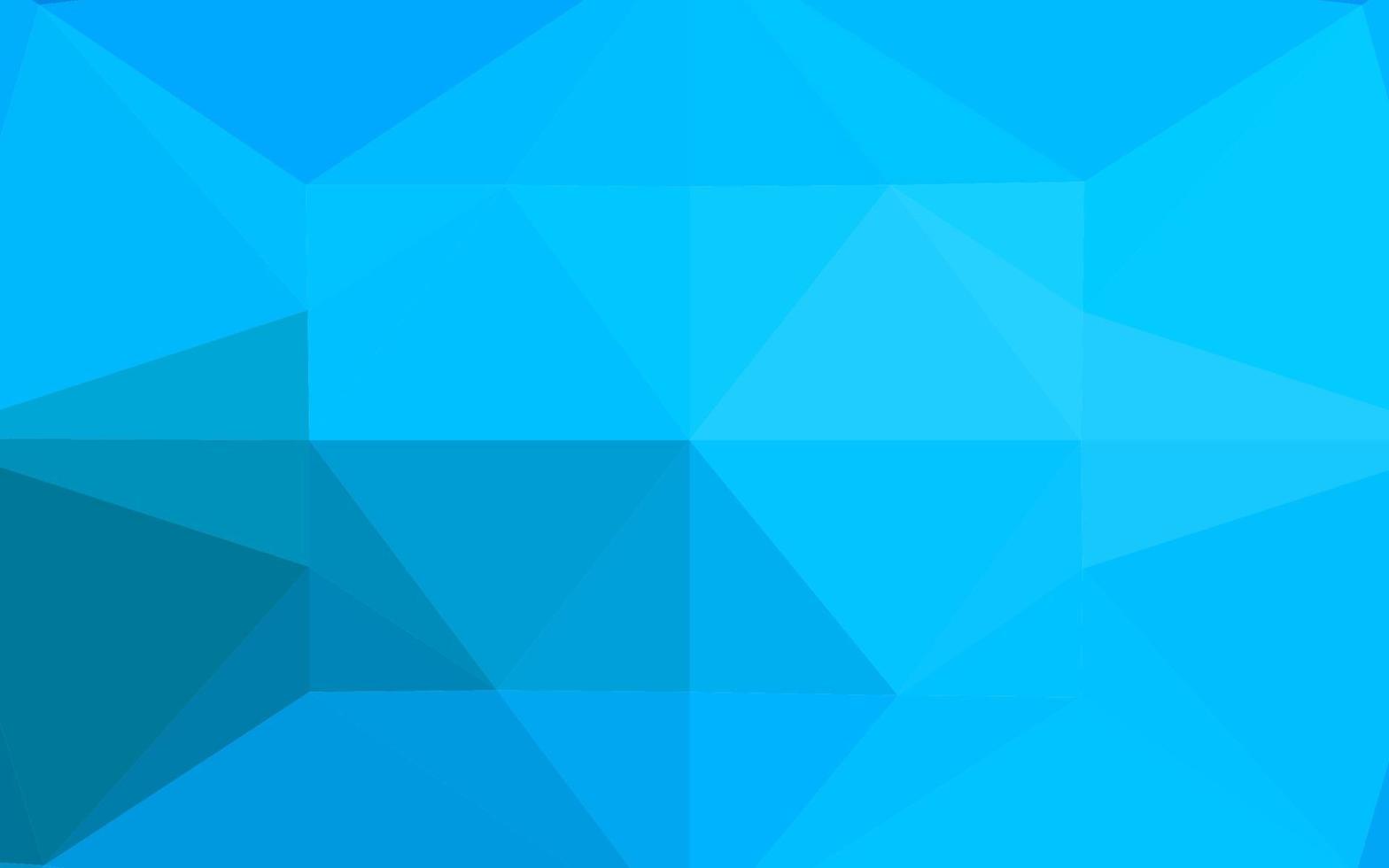 Light BLUE vector polygonal template.