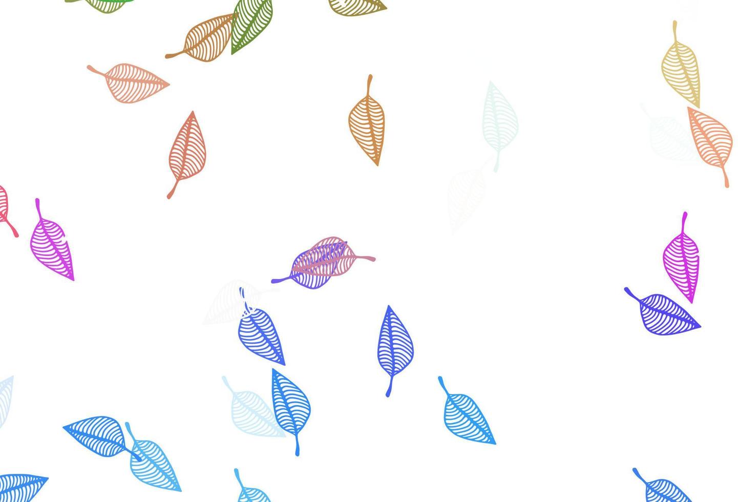 Light Multicolor, Rainbow vector doodle cover.