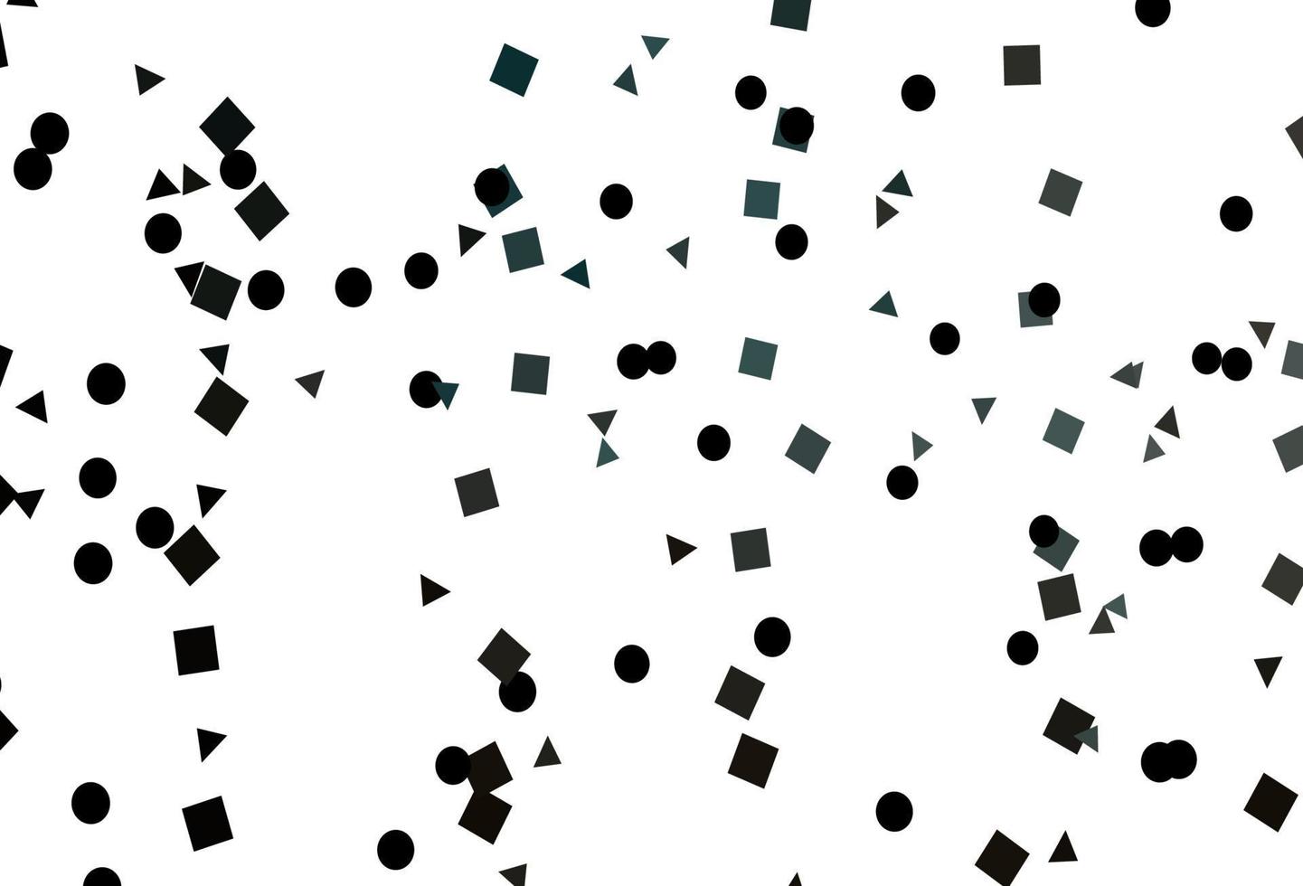 Light Black vector layout with circles, lines, rectangles.