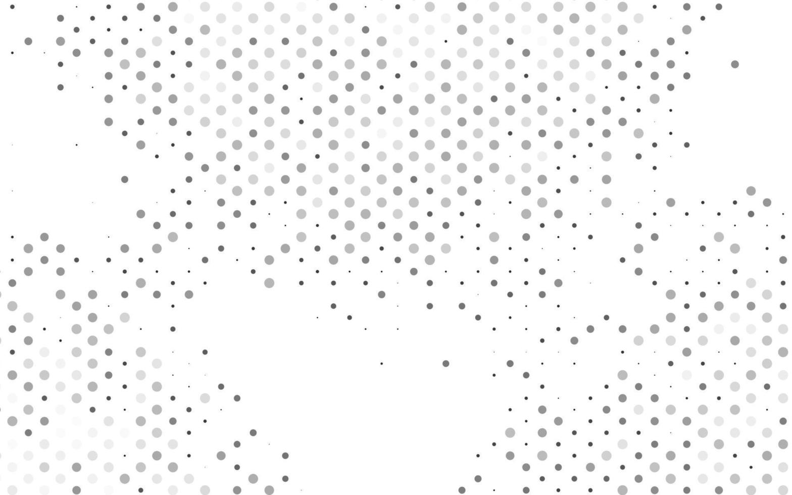Light Silver, Gray vector pattern with spheres.