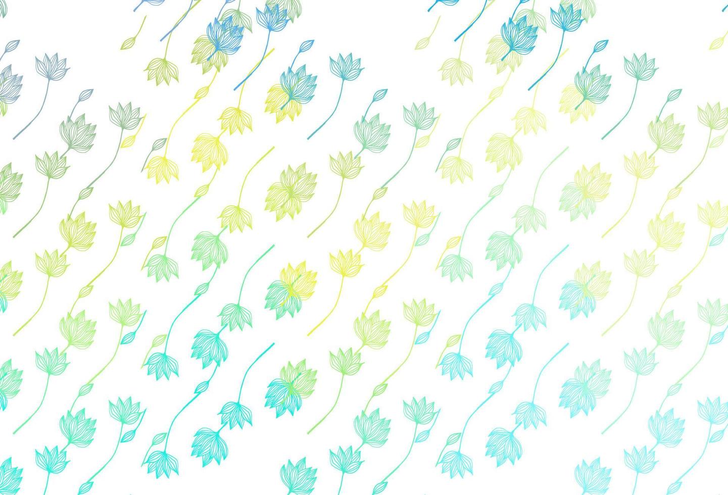 Light Blue, Yellow vector sketch texture.