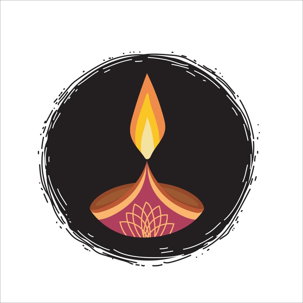 Diwali diya lights on vector realistic transparent background. Deepavali or  Divali the festival of lights. 16211873 Vector Art at Vecteezy