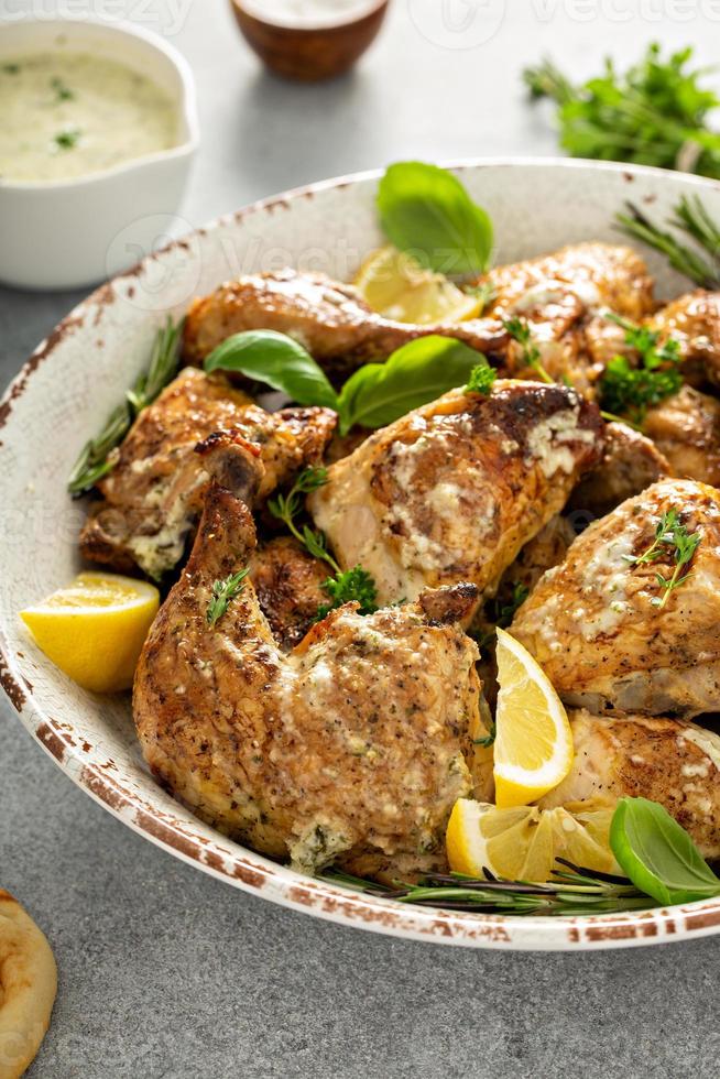 Lemon herbed garlic chicken photo