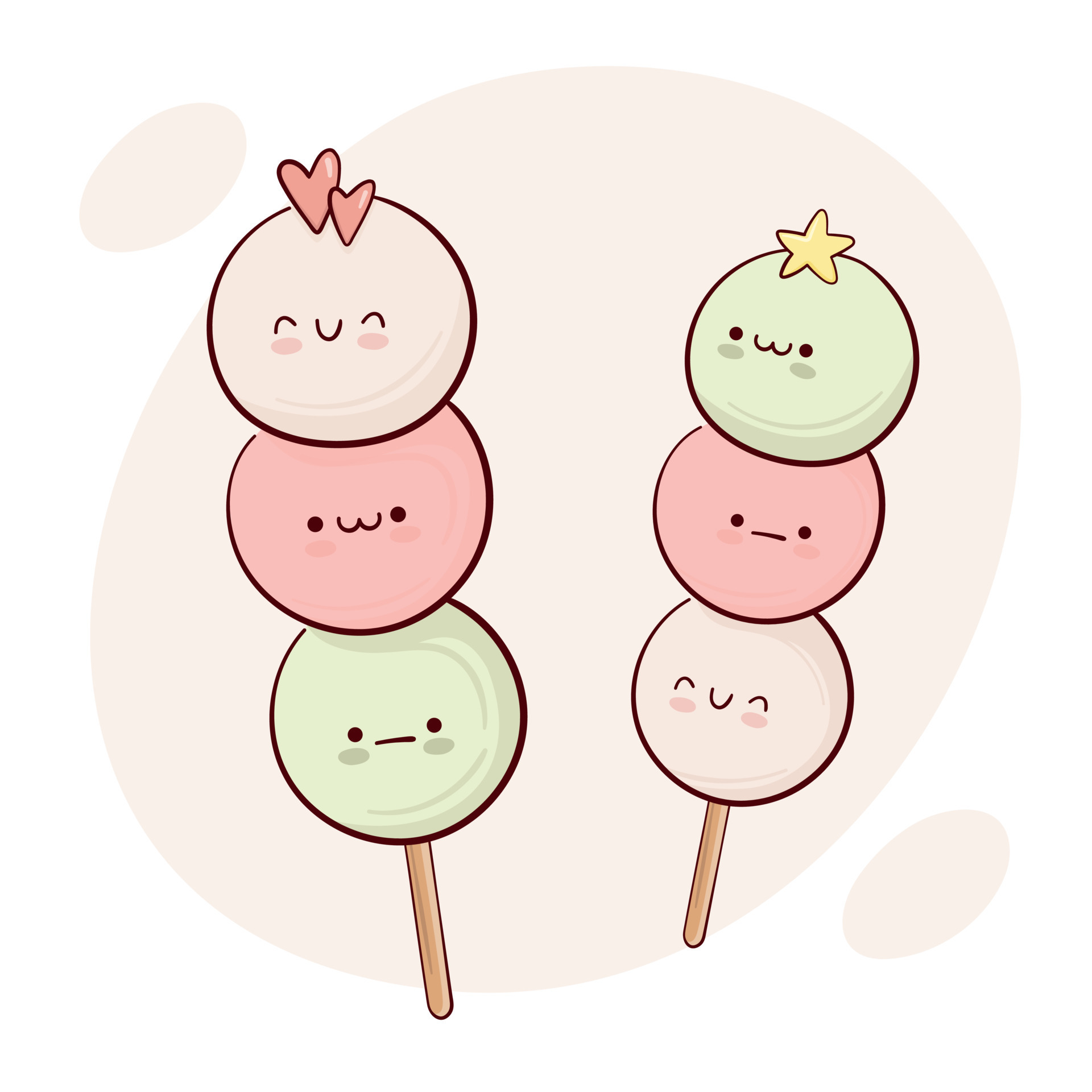 Draw funny kawaii Japan tradition sweet sanshoku dango three coloured vector illustration. Japanese asian traditional food, cooking, menu concept. Doodle cartoon style. 16213283 Vector Art at Vecteezy Draw funny kawaii Japan tradition sweet sanshoku dango three coloured vector illustration. Japanese asian traditional food, cooking, menu concept. Doodle cartoon style. 16213283 Vector Art at Vecteezy