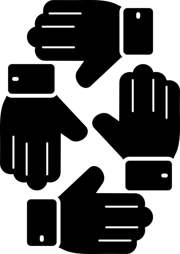 Teamwork Vector Icon Design