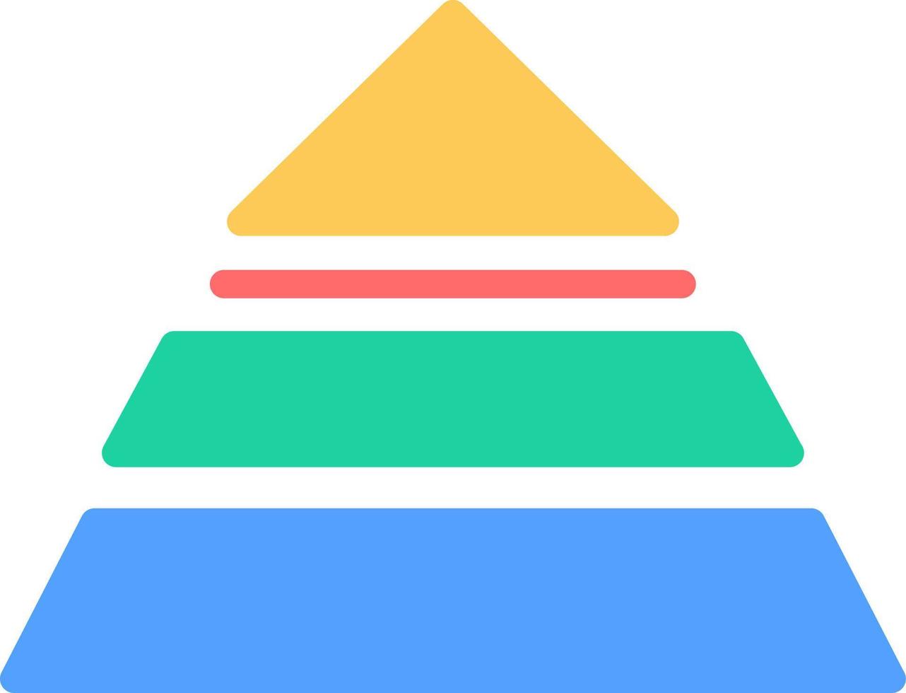 Pyramid Vector Icon Design
