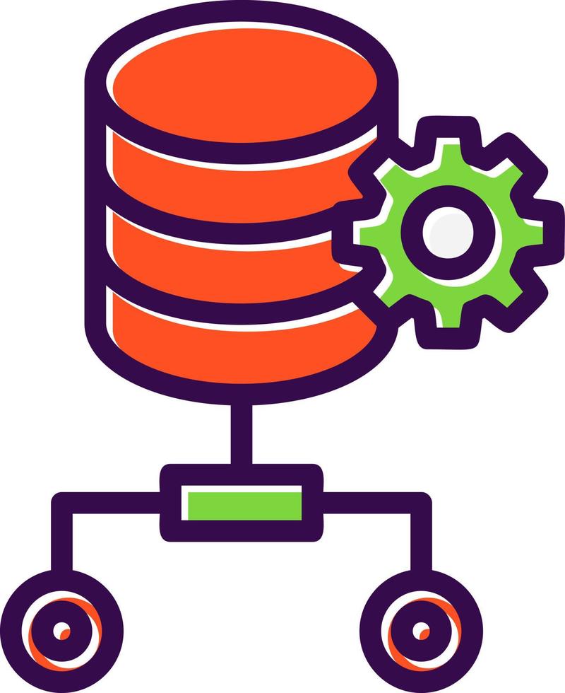 Data Storage Vector Icon Design