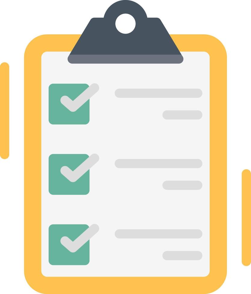 Checklist Vector Icon Design