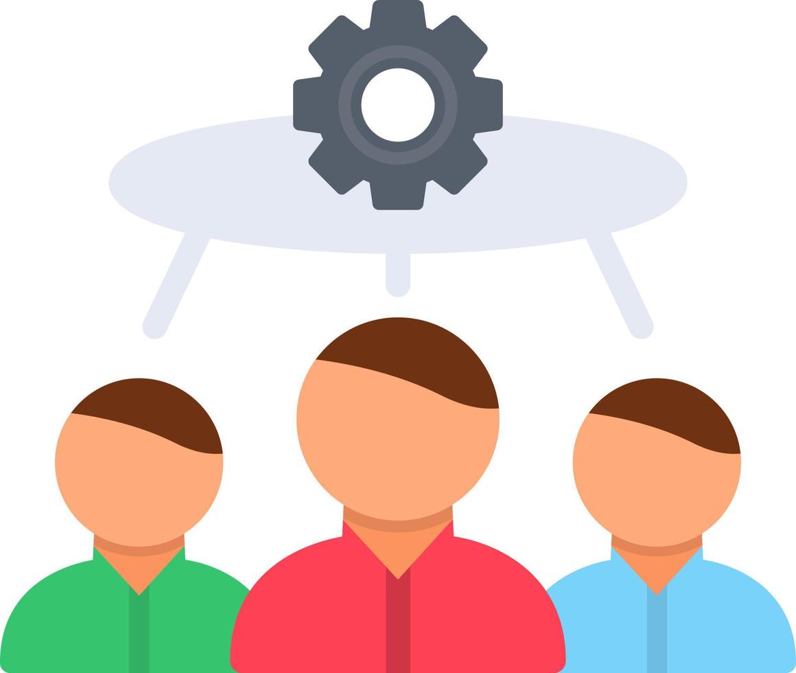Brainstorming Vector Icon Design