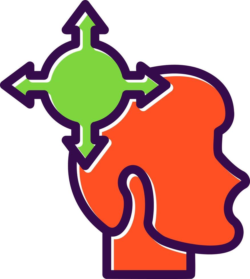 Decision Making Vector Icon Design