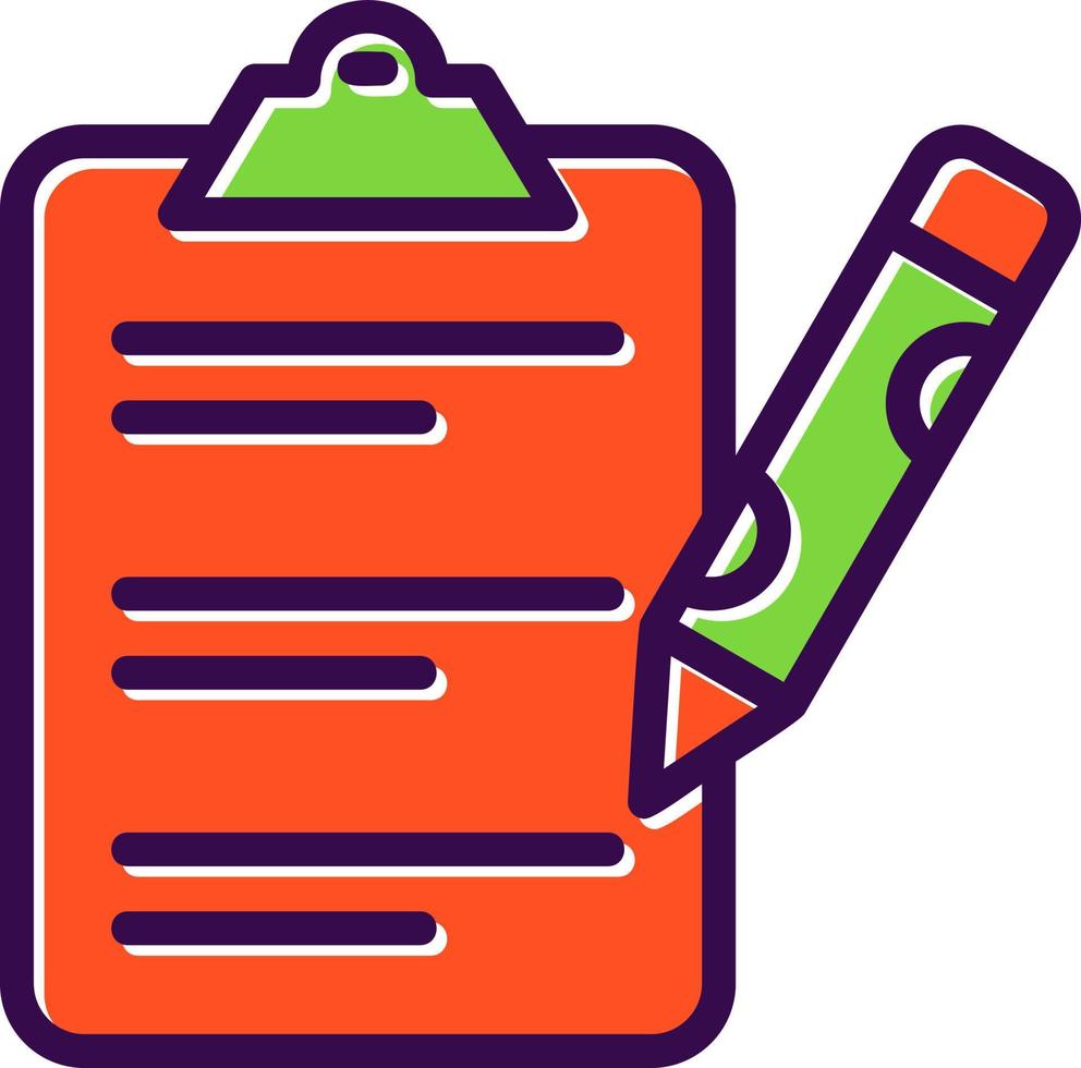 Memo Vector Icon Design